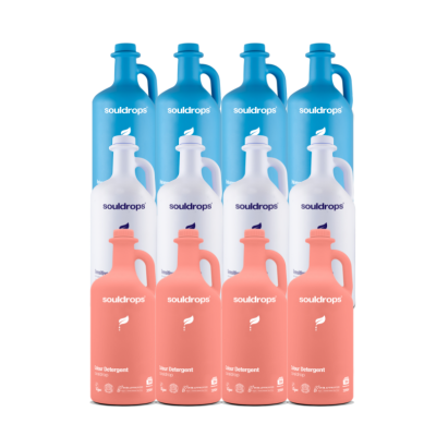 Souldrops Supreme Clean – paket XXL detergentov, 600 pranj